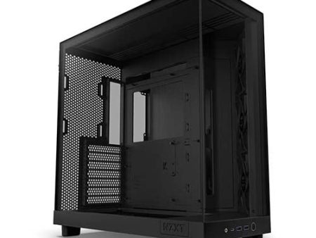 NZXT H6 Flow TG ATX Case ( Black CC-H61FB-01   White CC-H61FW-01 ) For Discount