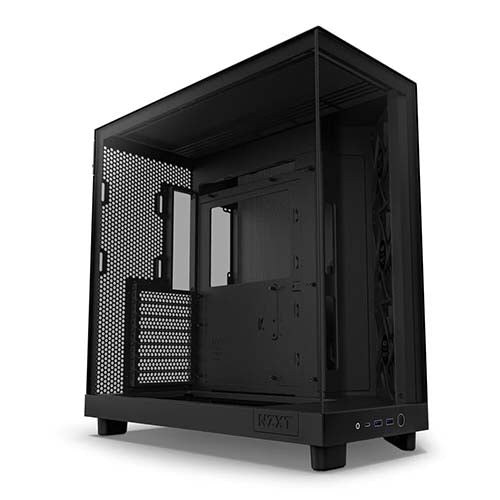 NZXT H6 Flow TG ATX Case ( Black CC-H61FB-01   White CC-H61FW-01 ) For Discount