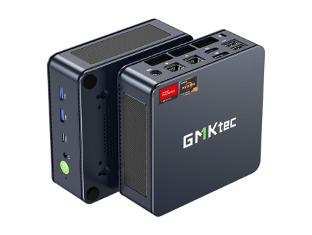 GMKtec K5 NucBox Mini PC (Black) - AMD Ryzen 7 7735HS | 16GB DDR5 | 512GB M.2 | WiFi 6E | Windows 11 Pro | HDMI | USB3.2 | USBC on Sale