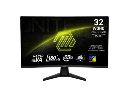 MSI MAG 32CQ6F 31.5  CURVED VA 180Hz WQHD 2560X1440 0.5ms Gaming Monitor For Discount