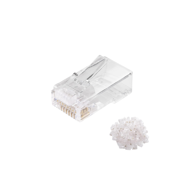 RJ45 CAT6e Pass Through ( 100pcs | 50pcs ) Online