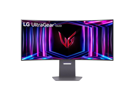 LG 34GS95QE-B UltraGear OLED 34  WQHD (3440x1440) 240Hz 0.03ms GTG G-Sync Compatible 800R Curved Gaming Monitor Online Hot Sale