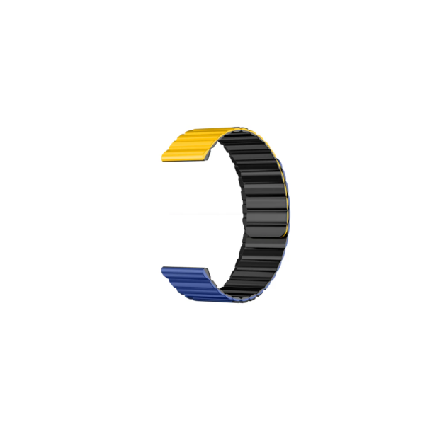 Kieslect 20mm Magnetic Strap For K Series Yellow + Blue + Black Fashion