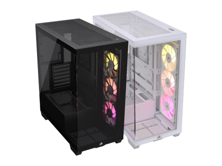 Corsair 3500X ARGB TG Mid-Tower PC Case ( Black CC-9011278-WW | White CC-9011279-WW ) Supply