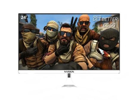 Nvision EG24SW 23.8  IPS 165Hz 19201080 White Gaming Monitor Hot on Sale