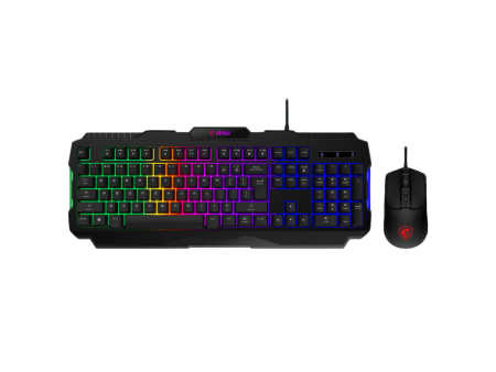 MSI Forge GK100 Combo Black Mouse (GM100+GK100) S11-04US20K-HH9 Hot on Sale