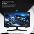 Samsung G5 LS32CG552EEXXP 32  Curved VA 165Hz QHD 2560X1440 1ms Gaming Monitor Online