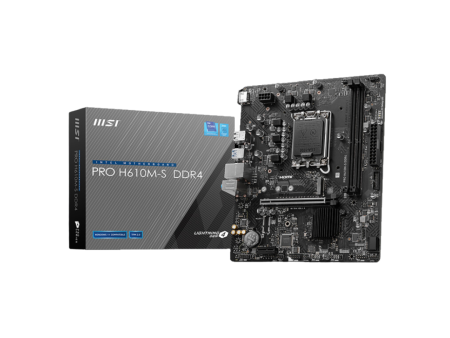 MSI Pro H610M-S DDR4 (LGA 1700) Motherboard Cheap