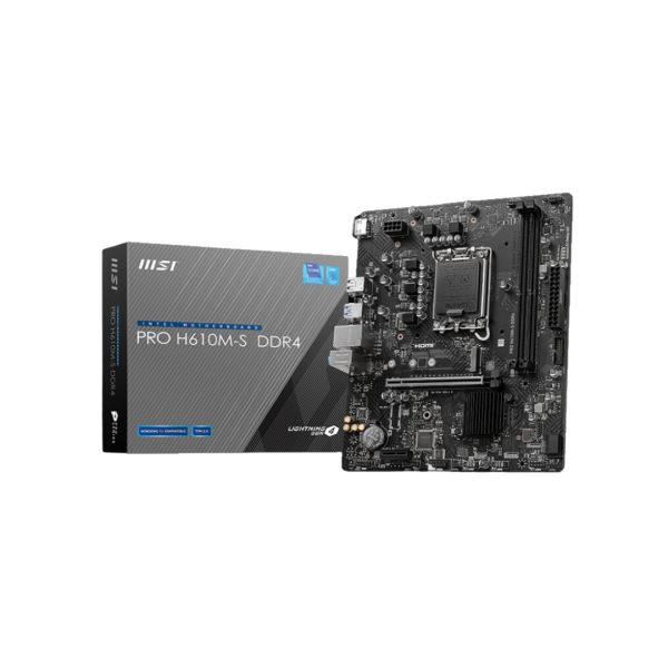 MSI Pro H610M-S DDR4 (LGA 1700) Motherboard Cheap