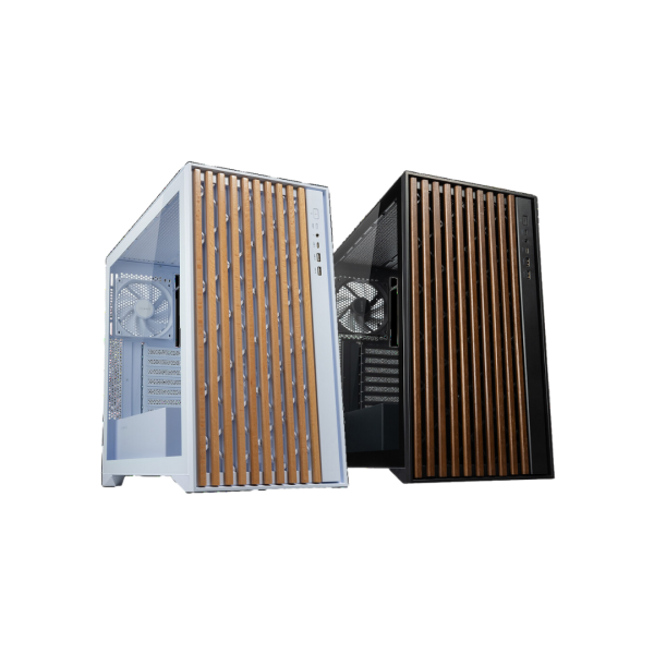 Tecware Timber High Airflow ATX TG Case w  4X120mm Fan Supply