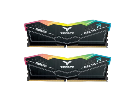 T-Force Delta RGB 16GB DUAL Black DDR5 5200MT s FF3D516G5200HC40CDC01 Desktop Memory Supply