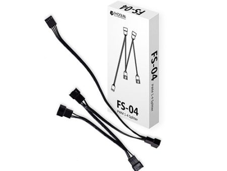 ID Cooling FS-04 PWM 5V 3pin 1-4 SPLITTER For Discount