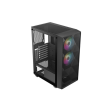 Antec NX270 Elite TG ATX Black Case w  3x120mm Rainbow Fan For Cheap