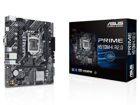 Asus Prime H510M-K R2.0 LGA 1200 DDR4 mATX Motherboard Supply