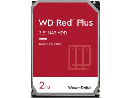 Western Digital WD Red Plus 2TB WD20EFPX NAS Hard Drive 3.5  Online