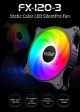 PCcooler GAME 6 Black mATX TG Mid Tower Case (with 1*120mm RGB Fan) Online Sale