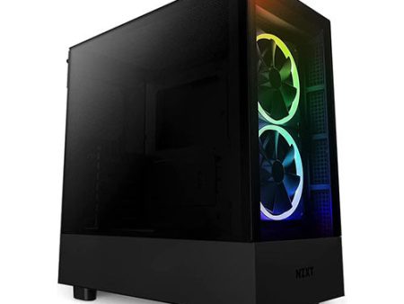 NZXT H5 Elite TG ATX 1x120mm 2x140mm USB3 1C 1A Mid-Tower Case (Black CC-H51EB-01 [ No Box ]   White CC-H51EW-01) Hot on Sale