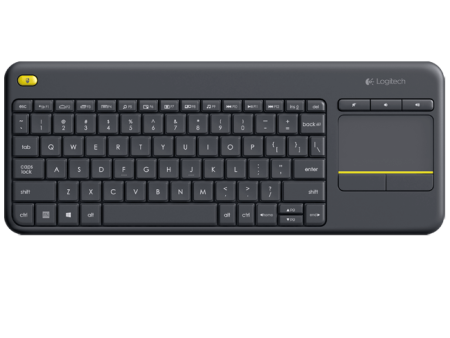 Logitech K400 Plus TV Wireless Touch Keyboard Black 920-007165 Fashion