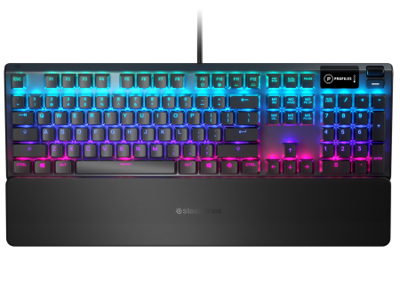 SteelSeries Apex 5 Hybrid Mechanical Gaming Keyboard 64532 Online Hot Sale