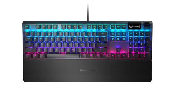 SteelSeries Apex 5 Hybrid Mechanical Gaming Keyboard 64532 Online Hot Sale