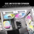 Corsair iCue Link RX120 RGB 120mm White PWM Single Fan Expansion CO-9051021-WW For Discount