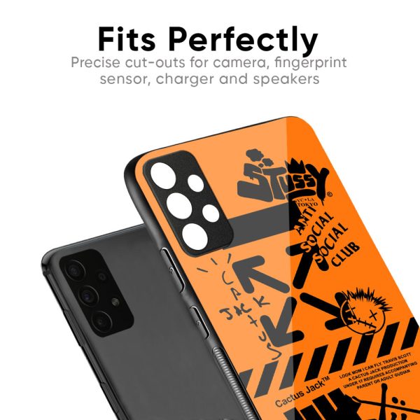 Anti Social Club Glass Case for Redmi 9 prime Online