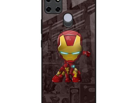 Angry Baby Super Hero Glass Case for Realme C12 Hot on Sale