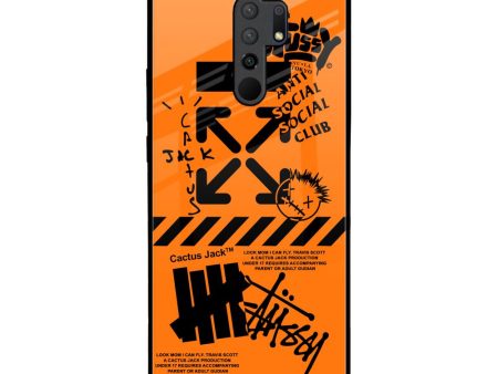 Anti Social Club Glass Case for Redmi 9 prime Online