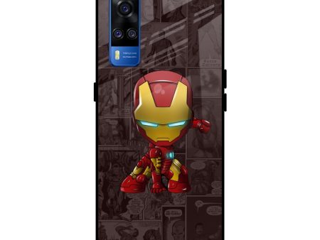 Angry Baby Super Hero Glass Case for Vivo Y51 2020 Online