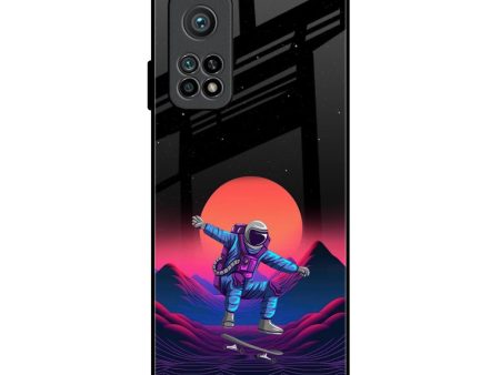 Retro Astronaut Glass Case for Xiaomi Mi 10T For Sale