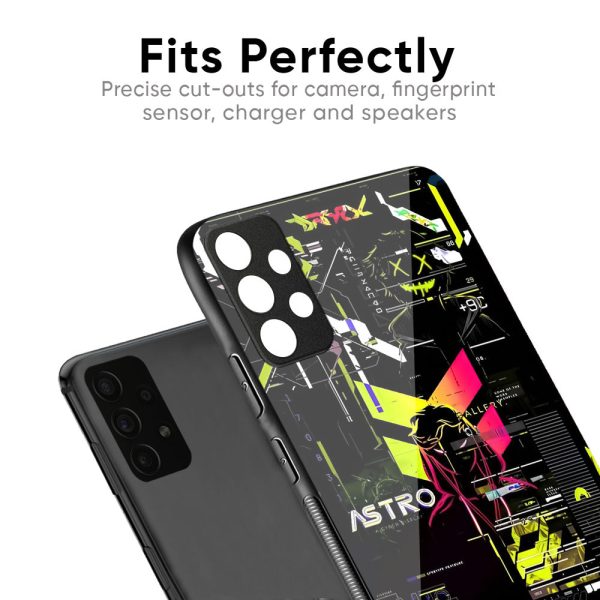 Astro Glitch Glass Case for Xiaomi Mi 10T on Sale