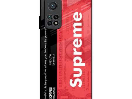 Supreme Ticket Glass Case for Xiaomi Mi 10T For Discount