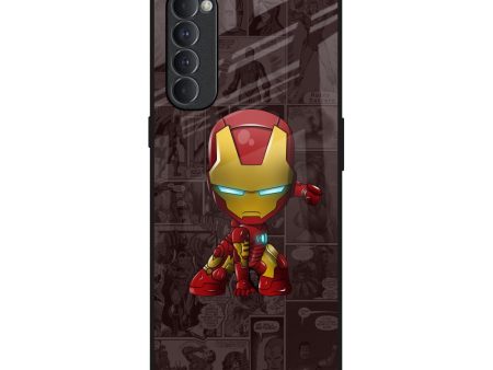 Angry Baby Super Hero Glass Case for Oppo Reno4 Pro Online