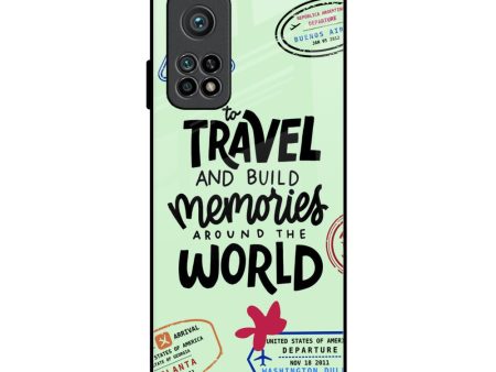 Travel Stamps Glass Case for Xiaomi Mi 10T Cheap