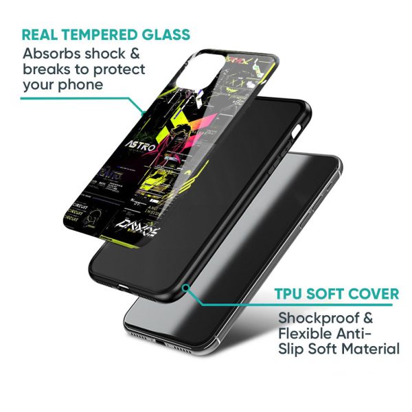 Astro Glitch Glass Case for Xiaomi Mi 10T on Sale