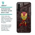 Angry Baby Super Hero Glass Case for Xiaomi Redmi Note 8 Fashion