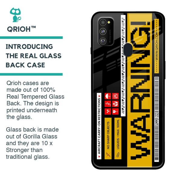 Aircraft Warning Glass Case for Samsung Galaxy M30s Online now