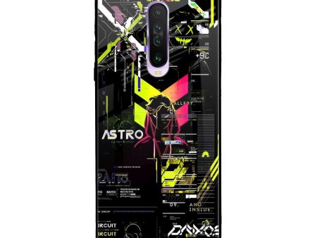 Astro Glitch Glass Case for Poco X2 Cheap