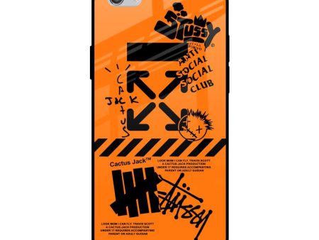 Anti Social Club Glass Case for iPhone 6 Plus Cheap