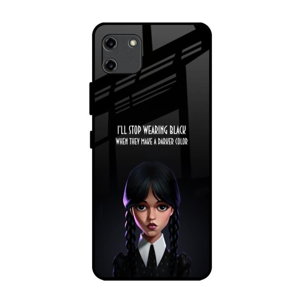 Aesthetic Digital Art Glass Case for Realme C11 Fashion