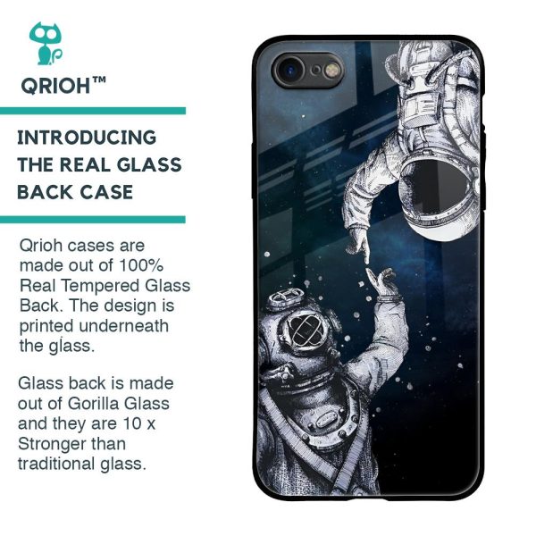 Astro Connect Glass Case for iPhone SE 2020 Fashion