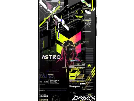 Astro Glitch Glass Case for iPhone 6S Online Hot Sale