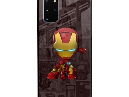 Angry Baby Super Hero Glass Case for Samsung Galaxy S20 Plus For Cheap