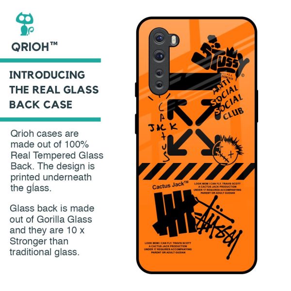 Anti Social Club Glass Case for OnePlus Nord For Discount