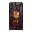 Angry Baby Super Hero Glass Case for Vivo X50 Cheap