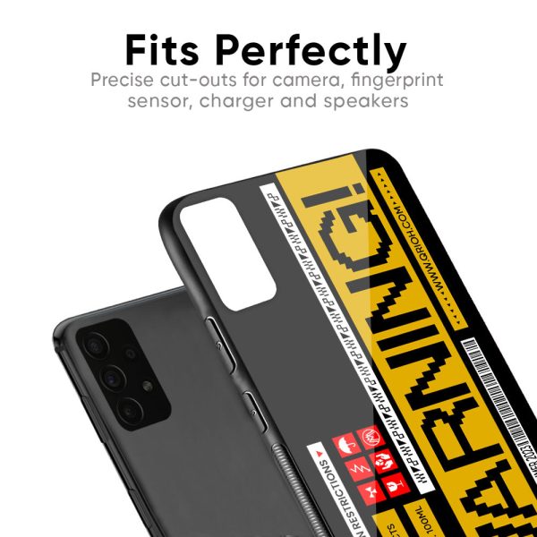 Aircraft Warning Glass Case for OnePlus 7T Pro Fashion