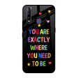 Magical Words Glass Case for Vivo Z1 Pro Online Hot Sale