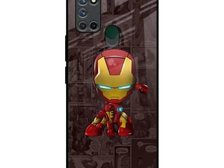 Angry Baby Super Hero Glass Case for Realme 7i Online