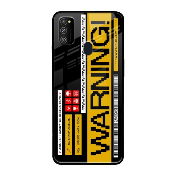 Aircraft Warning Glass Case for Samsung Galaxy M30s Online now