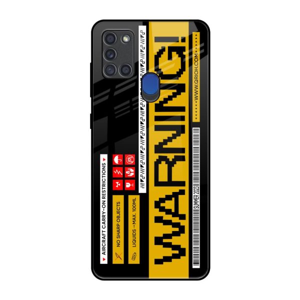 Aircraft Warning Glass Case for Samsung A21s Hot on Sale